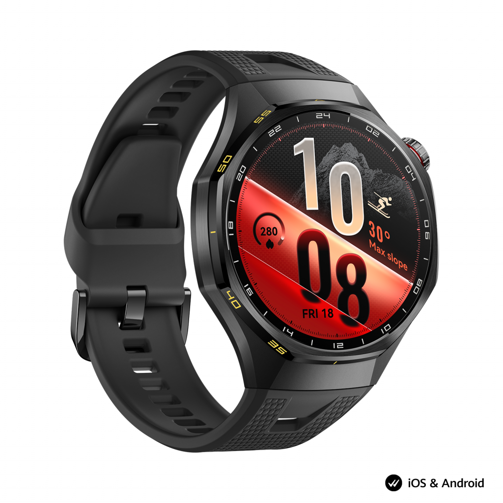 Смарт часовник Huawei Watch GT 7 Pro Atum-B49F Black Fluoroelastomer